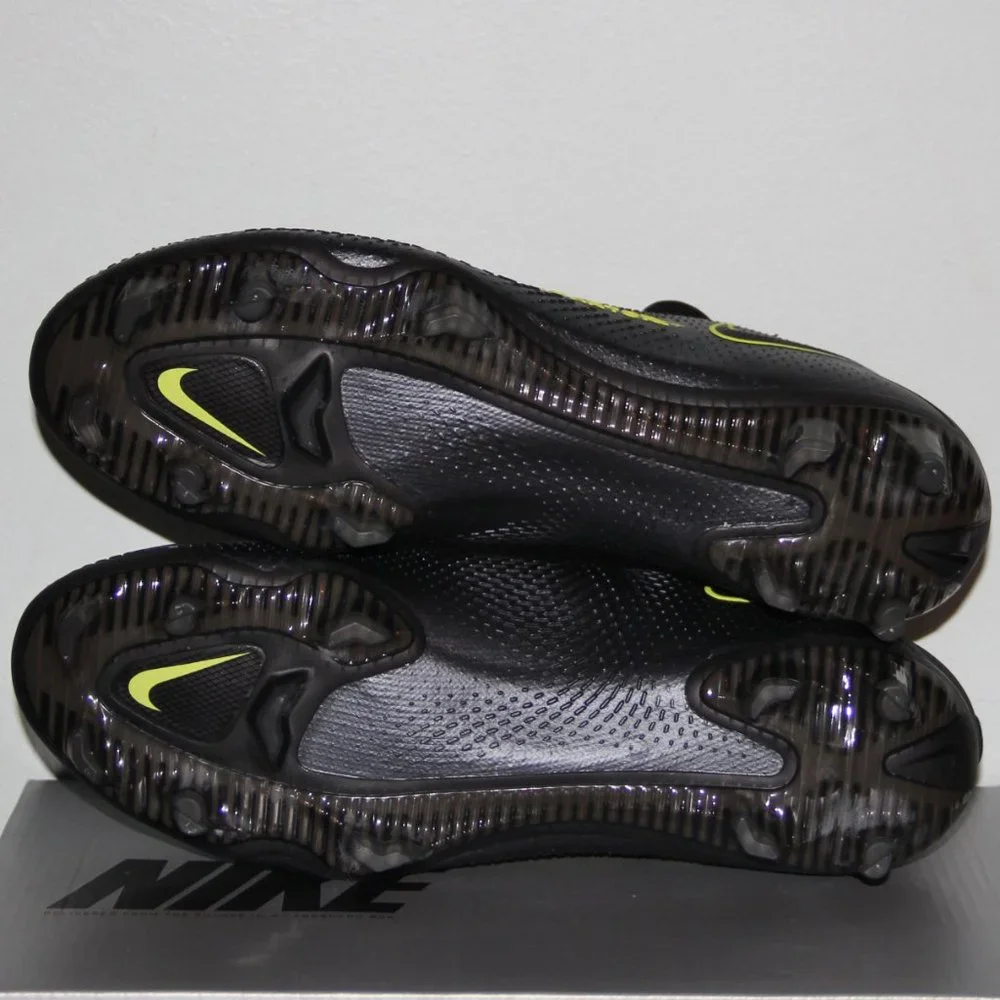 Nike Phantom GT Elite FG Black Cyber Soccer Cleats Mens 7.5 Womens 9